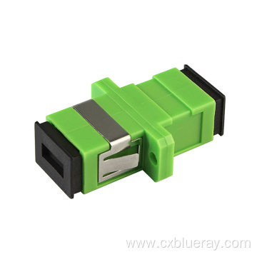 1 port green SC/APC SM adapter female connector fiber optic SC adaptor